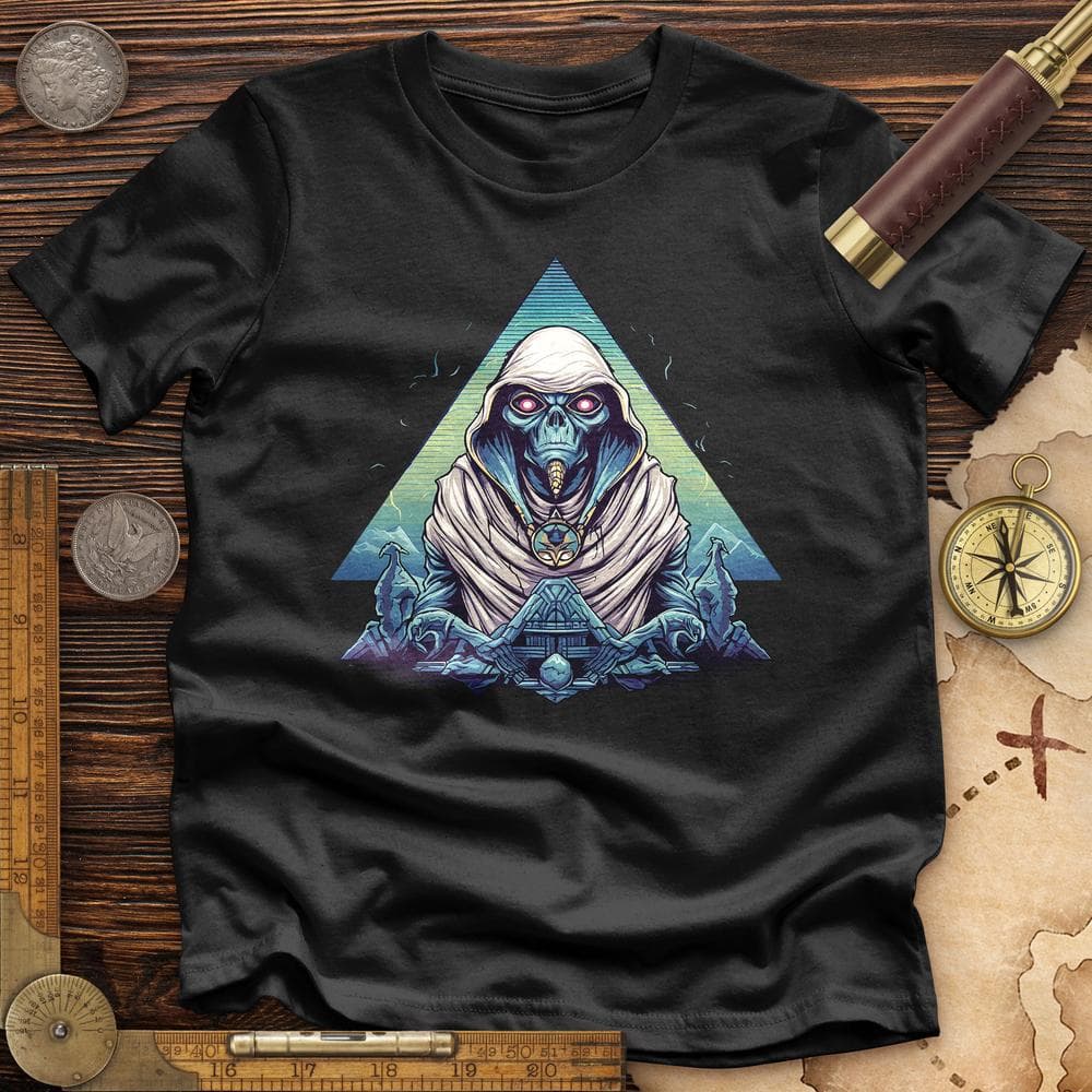 Egyptian God in a Pyramid Premium Quality Tee Hoodie, Sweatshirt | ZylaModa.com (Image 2)