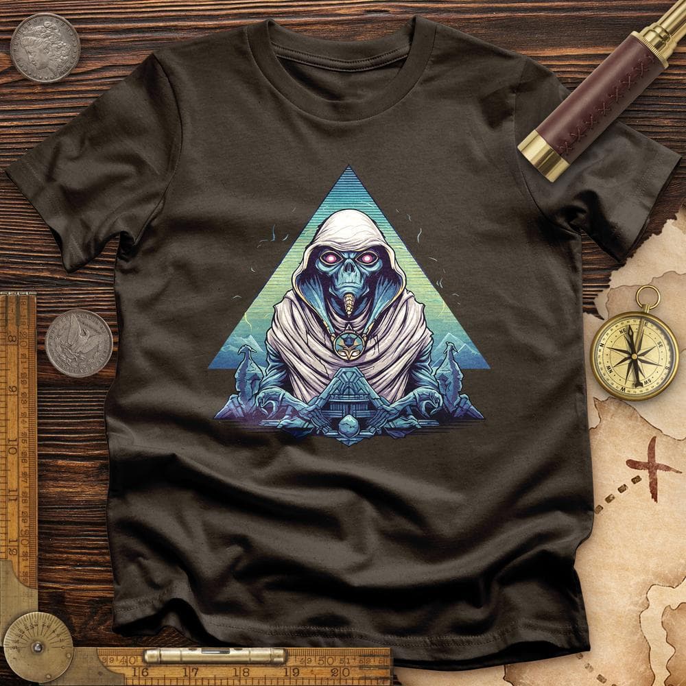 Egyptian God in a Pyramid T-Shirt Hoodie, Sweatshirt | ZylaModa.com (Image 4)