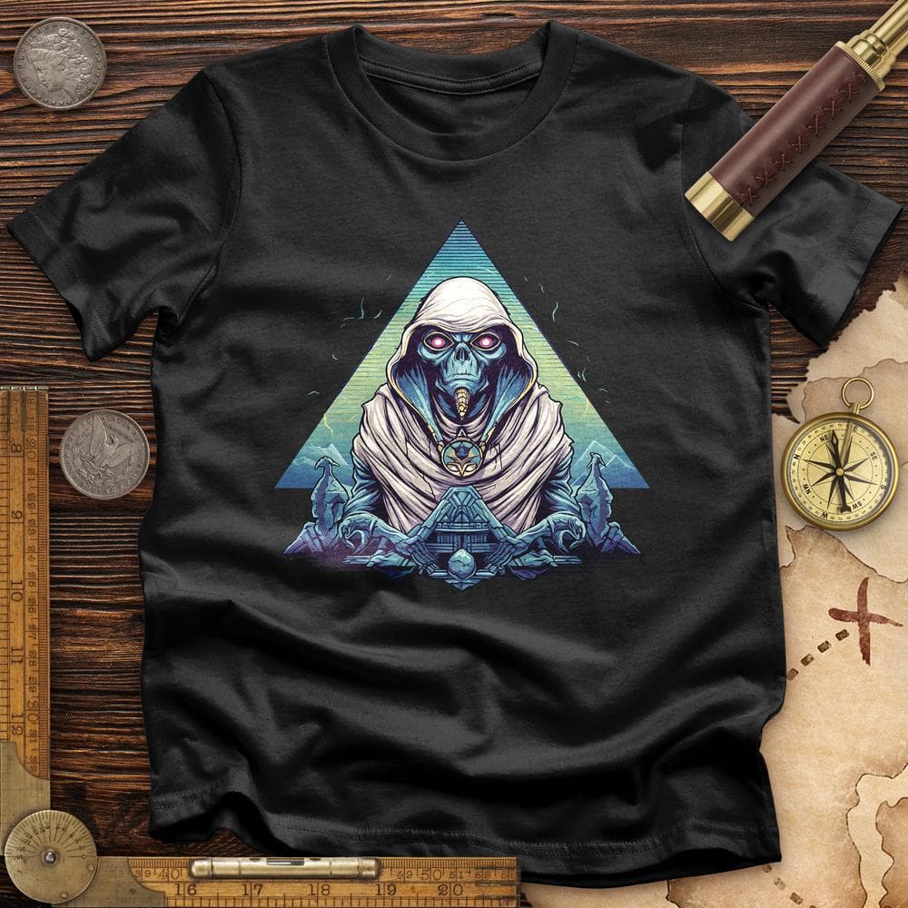 Egyptian God in a Pyramid T-Shirt Hoodie, Sweatshirt | ZylaModa.com (Image 3)