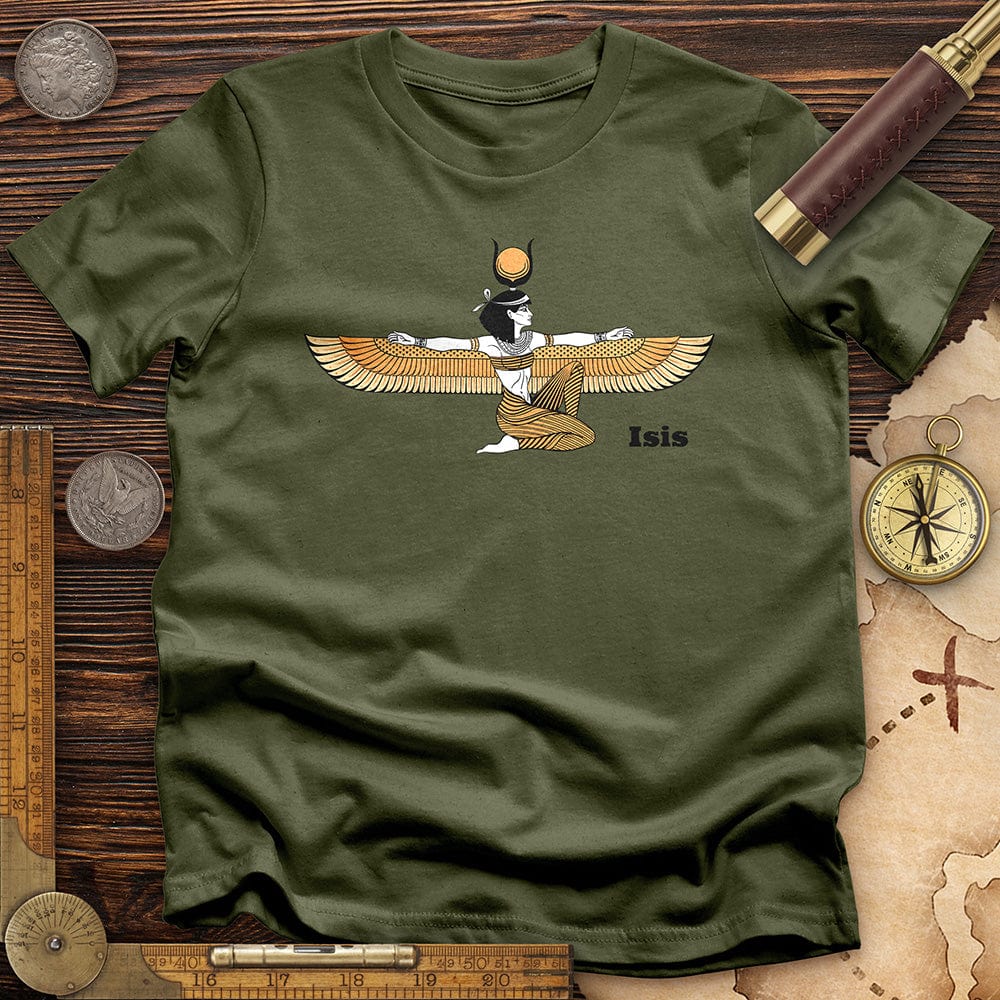 Egyptian God Isis T-Shirt Hoodie, Sweatshirt | ZylaModa.com (Image 3)