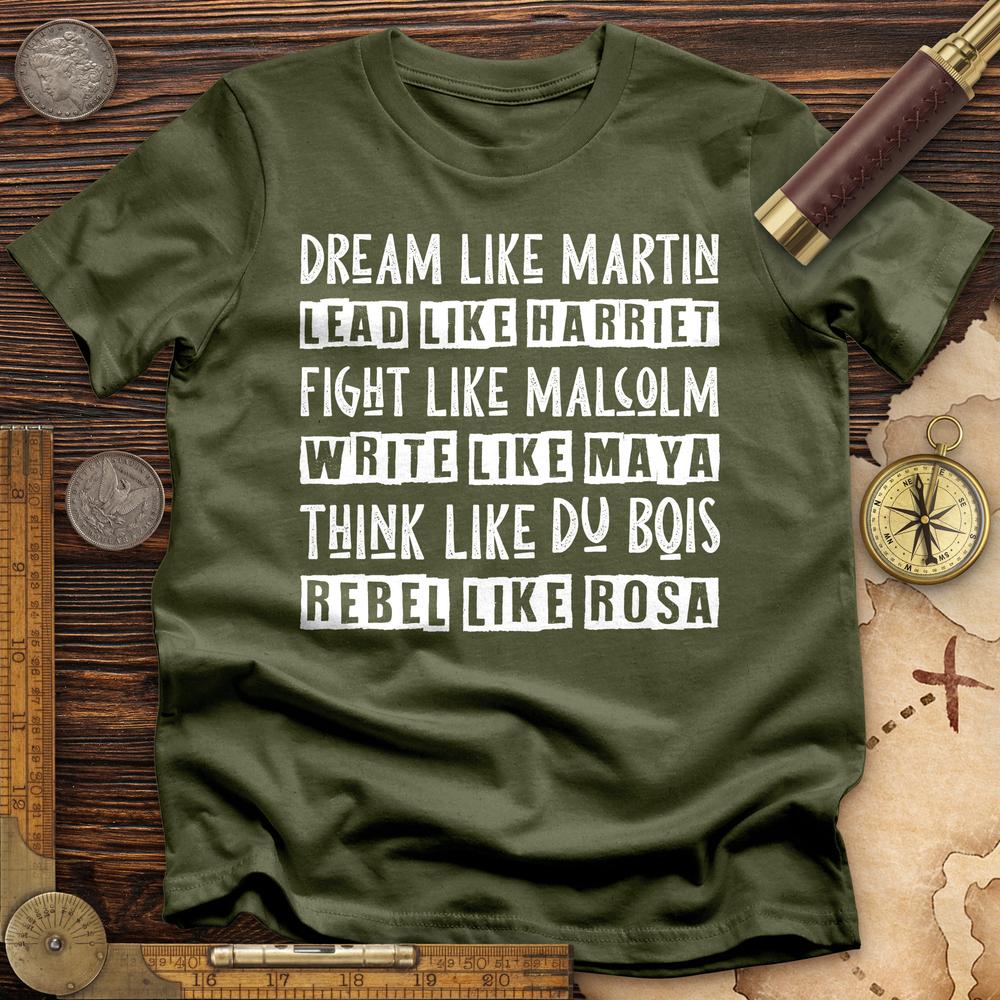 Fight Think Rebel T-Shirt Hoodie, Sweatshirt | ZylaModa.com (Image 4)