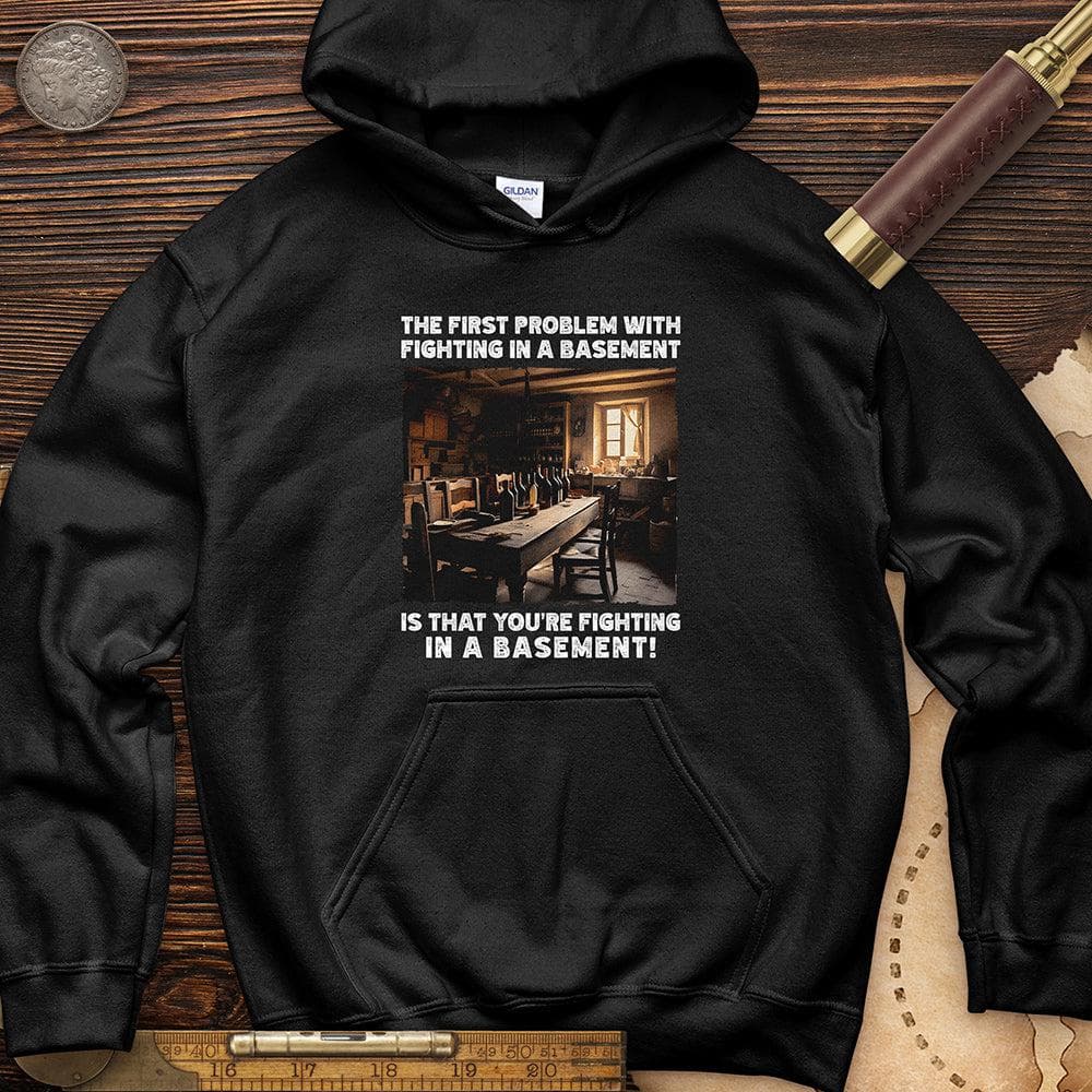 Fighting in a Basement Hoodie T-Shirts, Sweatshirt | ZylaModa.com (Image 1)