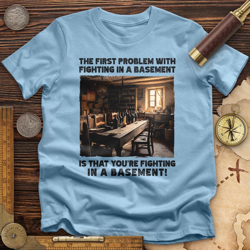 Fighting in a Basement T-Shirt Hoodie, Sweatshirt | ZylaModa.com (Image 2)