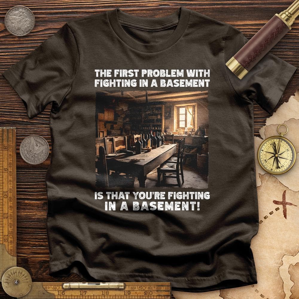 Fighting in a Basement T-Shirt Hoodie, Sweatshirt | ZylaModa.com (Image 4)