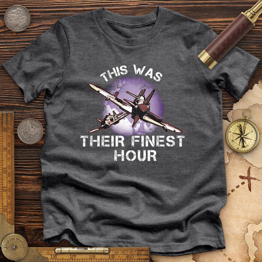 Finest Hour Premium Quality Tee Hoodie, Sweatshirt | ZylaModa.com (Image 4)