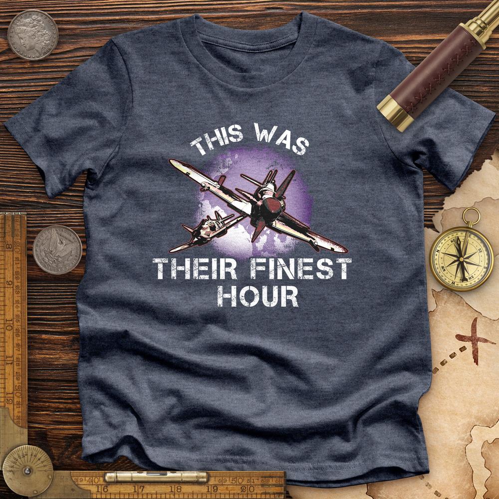 Finest Hour Premium Quality Tee Hoodie, Sweatshirt | ZylaModa.com (Image 1)