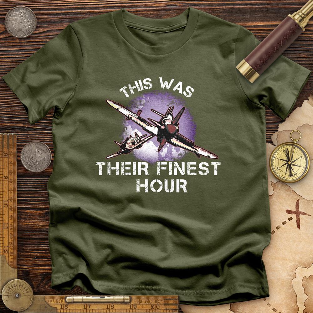 Finest Hour T-Shirt Hoodie, Sweatshirt | ZylaModa.com (Image 3)