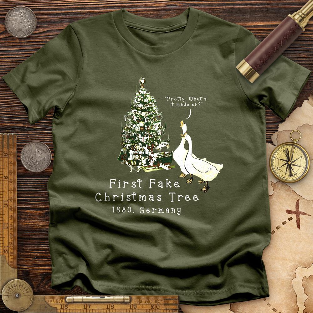 First Fake Christmas Tree T-Shirt Hoodie, Sweatshirt | ZylaModa.com (Image 4)