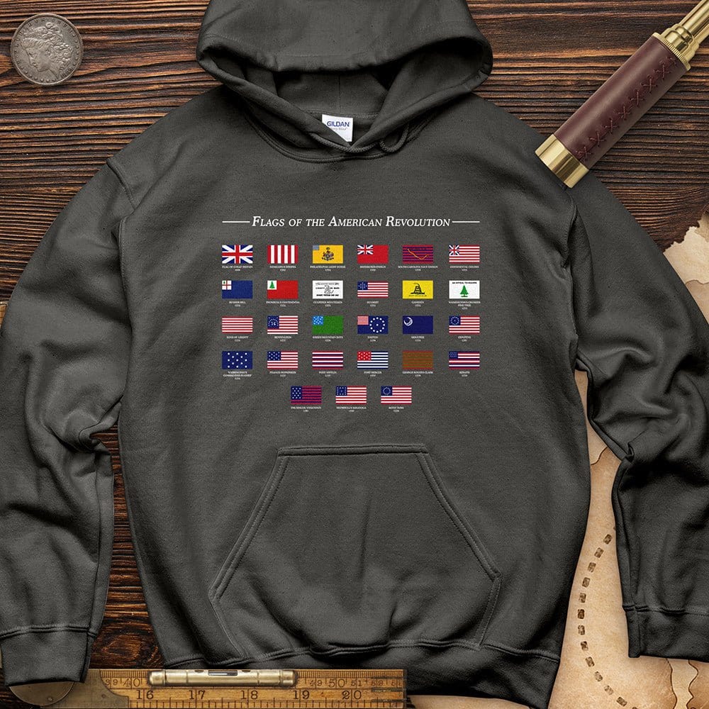 Flags Of The Revolution Hoodie T-Shirts, Sweatshirt | ZylaModa.com (Image 2)
