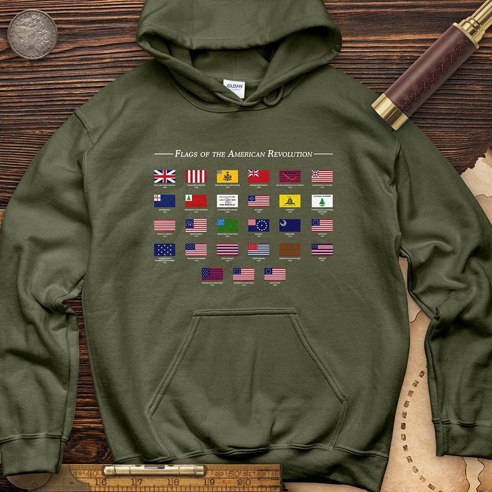 Flags Of The Revolution Hoodie T-Shirts, Sweatshirt | ZylaModa.com (Image 3)