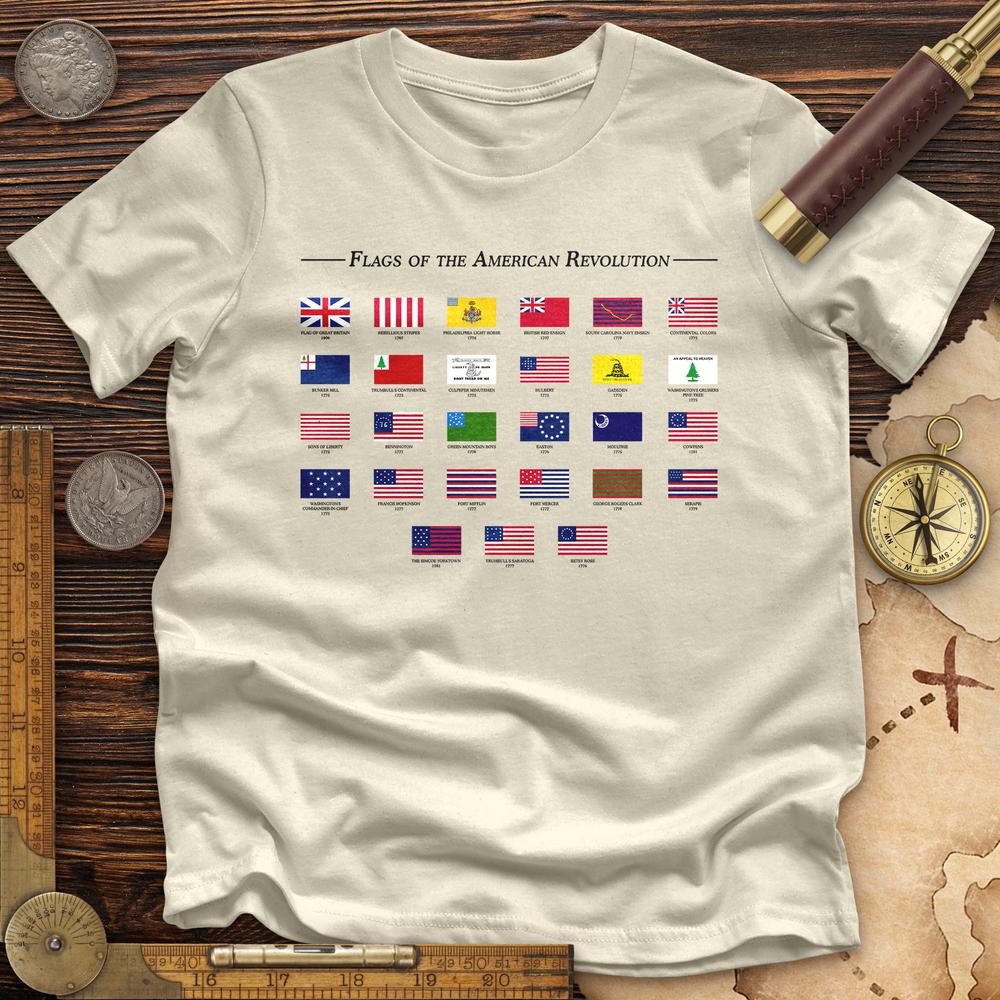 Flags Of The Revolution Premium Quality Tee Hoodie, Sweatshirt | ZylaModa.com (Image 1)