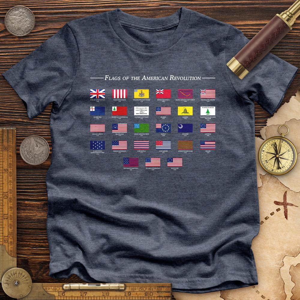 Flags Of The Revolution Premium Quality Tee Hoodie, Sweatshirt | ZylaModa.com (Image 5)