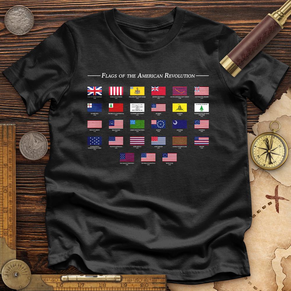 Flags Of The Revolution Premium Quality Tee Hoodie, Sweatshirt | ZylaModa.com (Image 3)