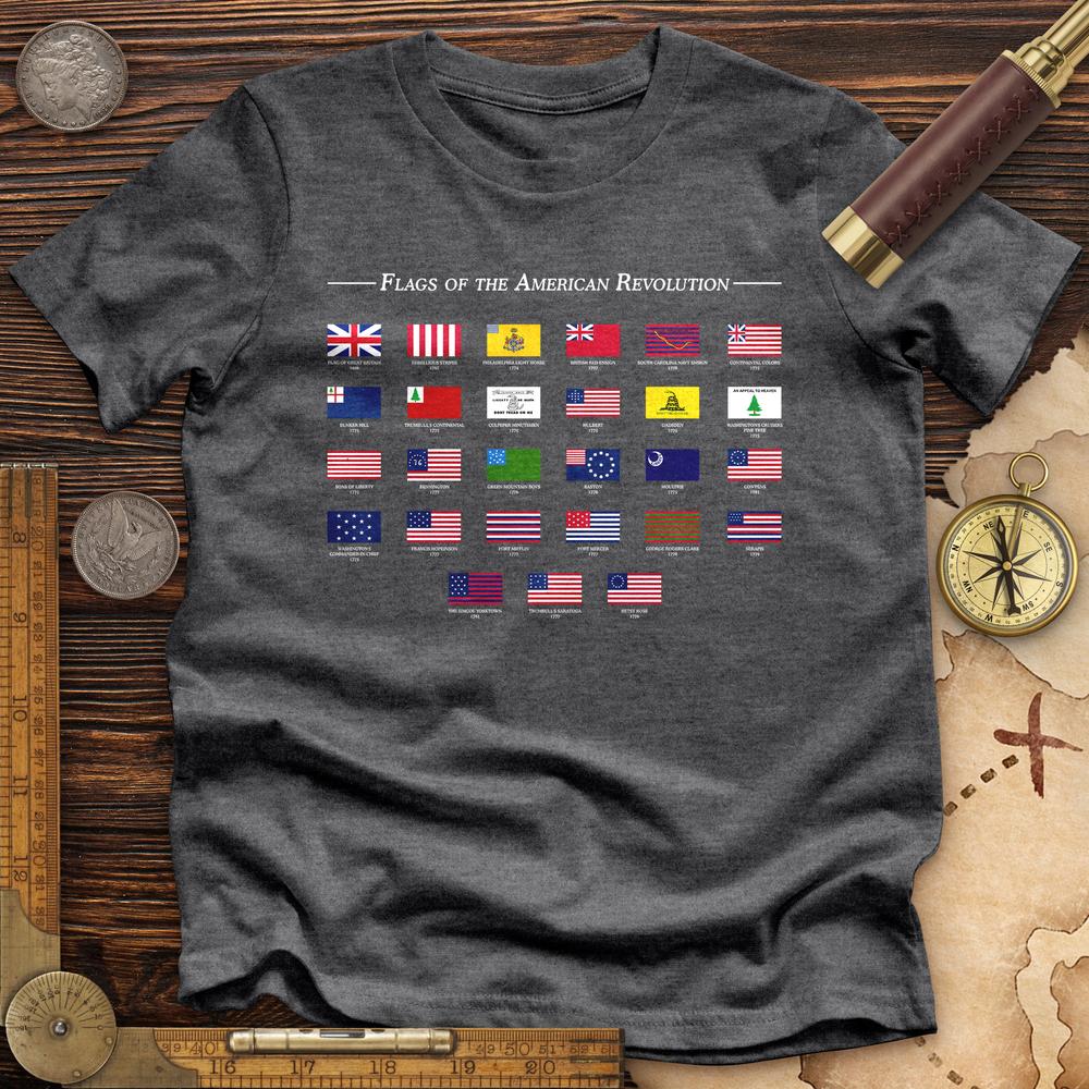Flags Of The Revolution Premium Quality Tee Hoodie, Sweatshirt | ZylaModa.com (Image 4)