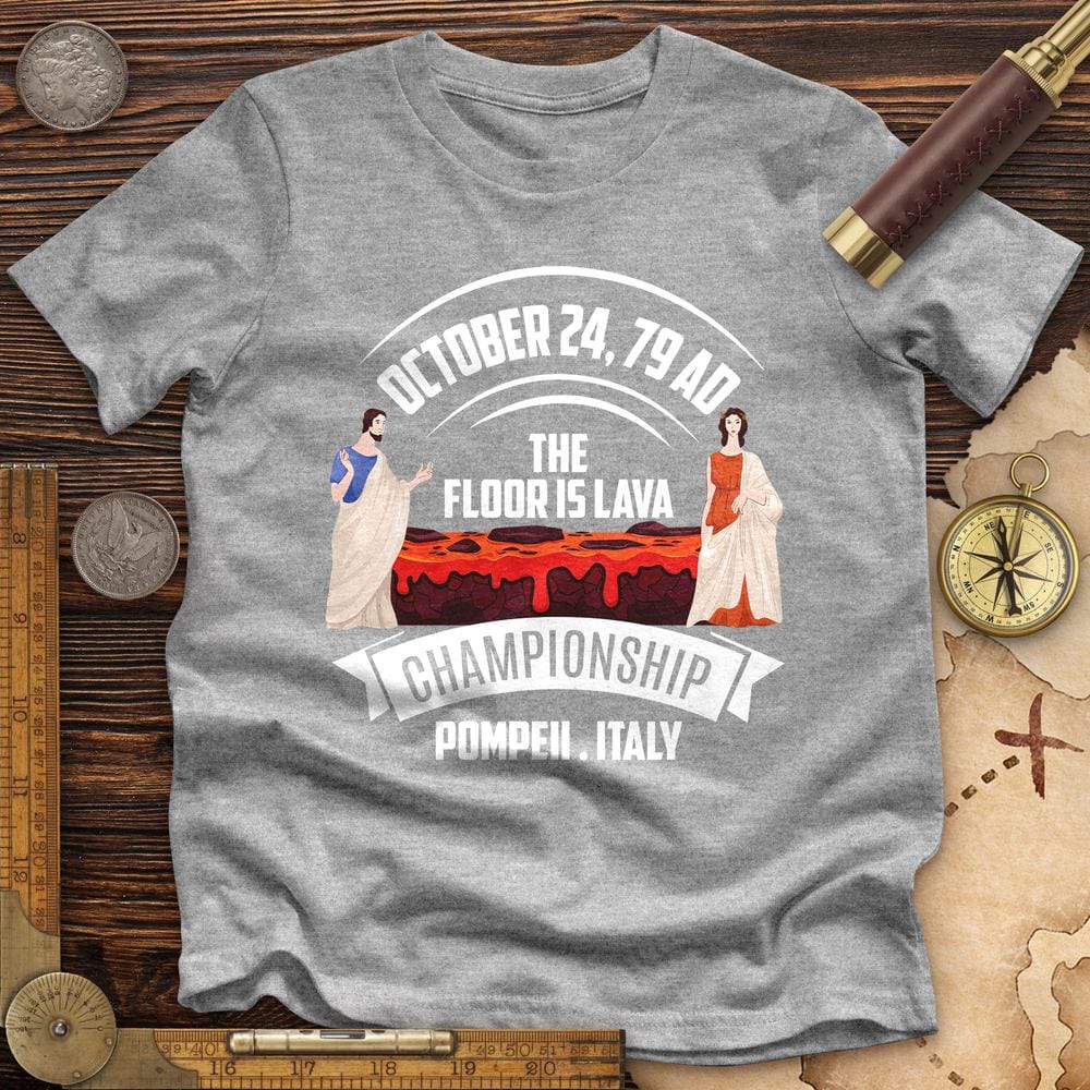 Floor Is Lava Premium Quality Tee Hoodie, Sweatshirt | ZylaModa.com (Image 3)