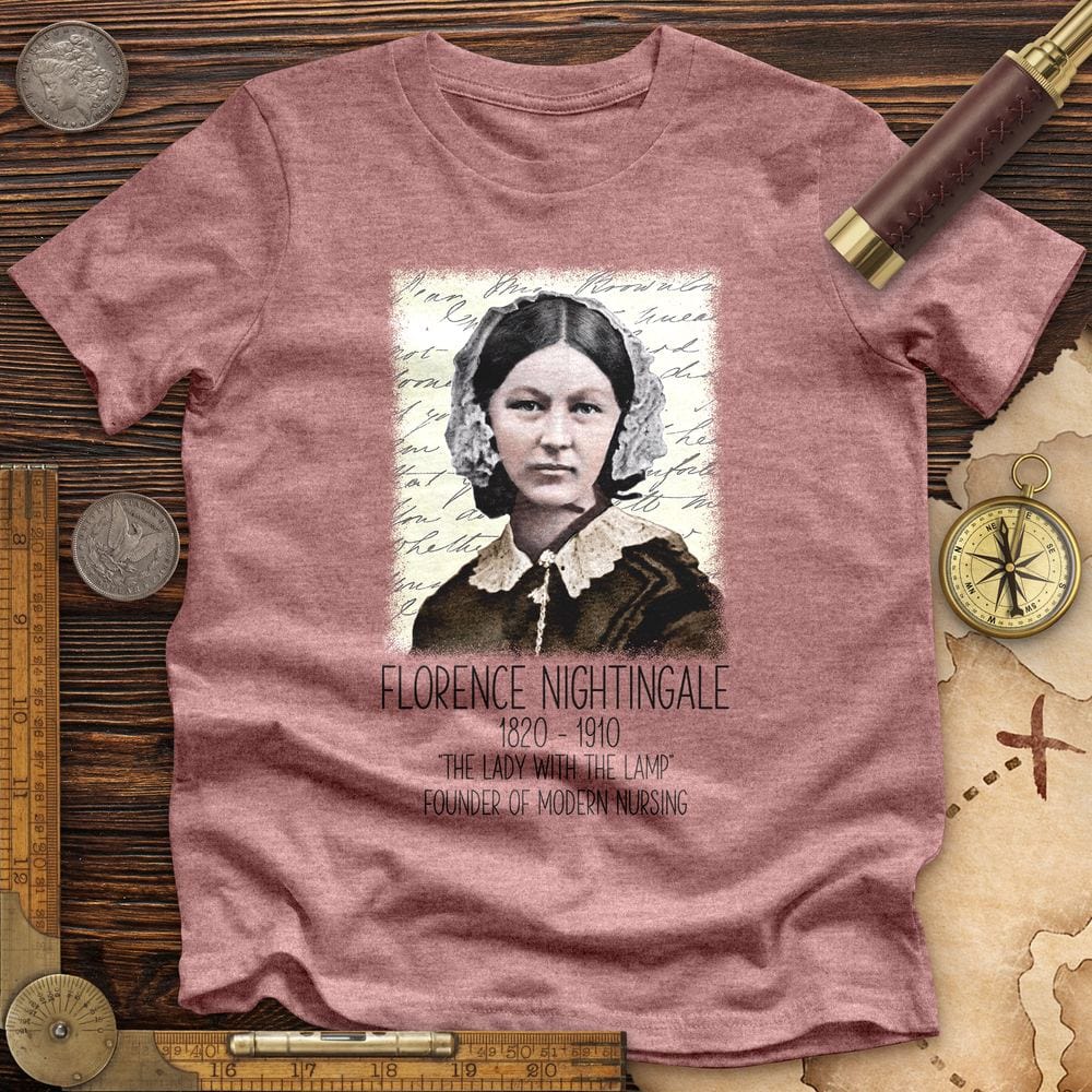 Florence Nightingale Premium Quality Tee Hoodie, Sweatshirt | ZylaModa.com (Image 1)