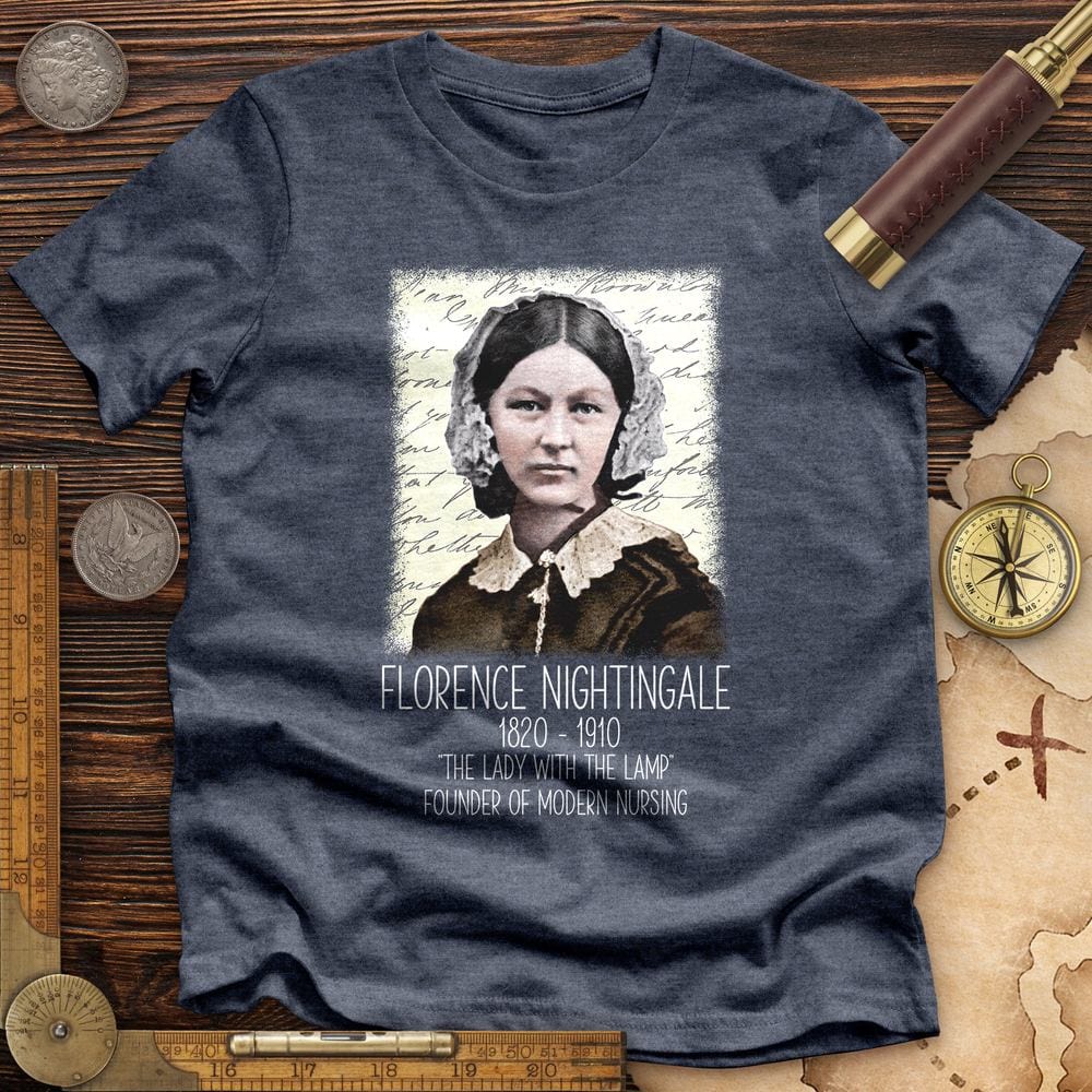 Florence Nightingale Premium Quality Tee Hoodie, Sweatshirt | ZylaModa.com (Image 4)