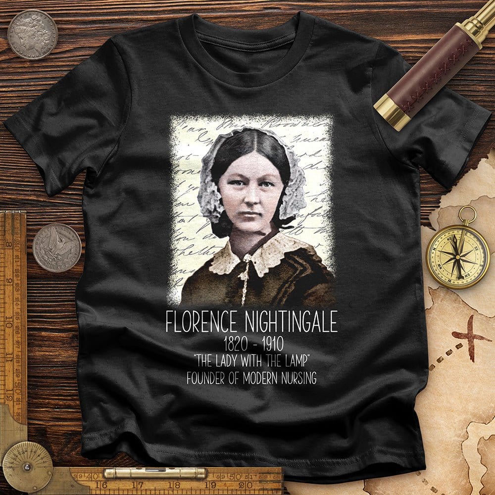 Florence Nightingale T-Shirt Hoodie, Sweatshirt | ZylaModa.com (Image 3)