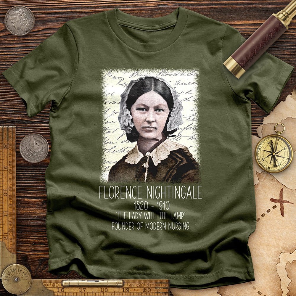 Florence Nightingale T-Shirt Hoodie, Sweatshirt | ZylaModa.com (Image 5)