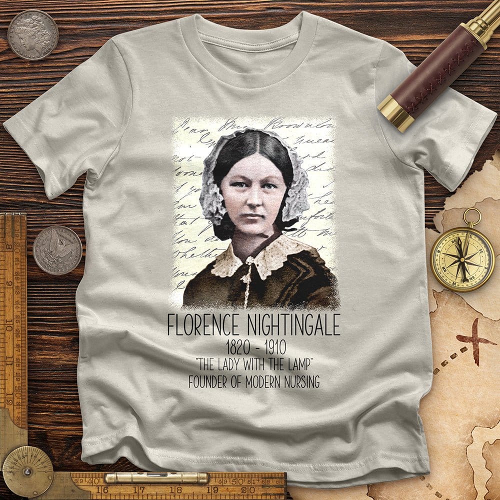 Florence Nightingale T-Shirt Hoodie, Sweatshirt | ZylaModa.com (Image 4)