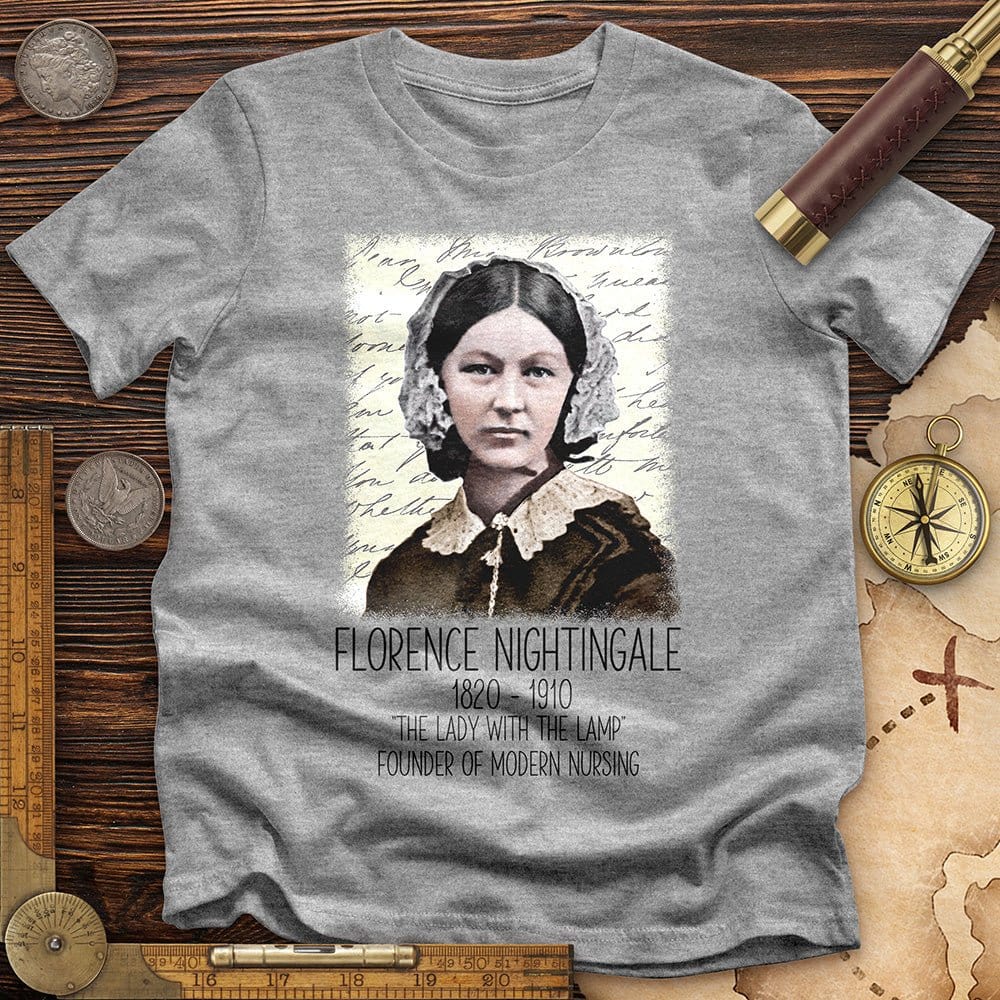 Florence Nightingale T-Shirt Hoodie, Sweatshirt | ZylaModa.com (Image 2)