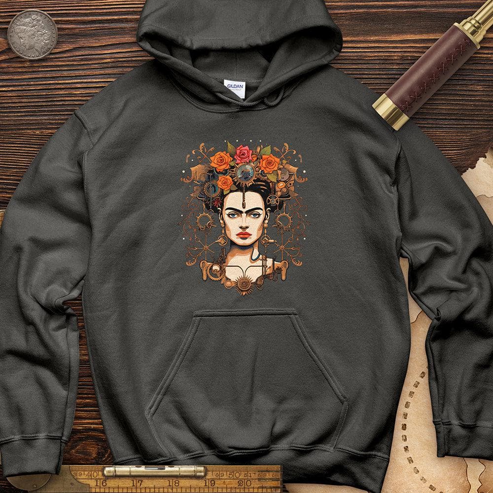 Frida Kahlo Steampunk Hoodie T-Shirts, Sweatshirt | ZylaModa.com (Image 3)