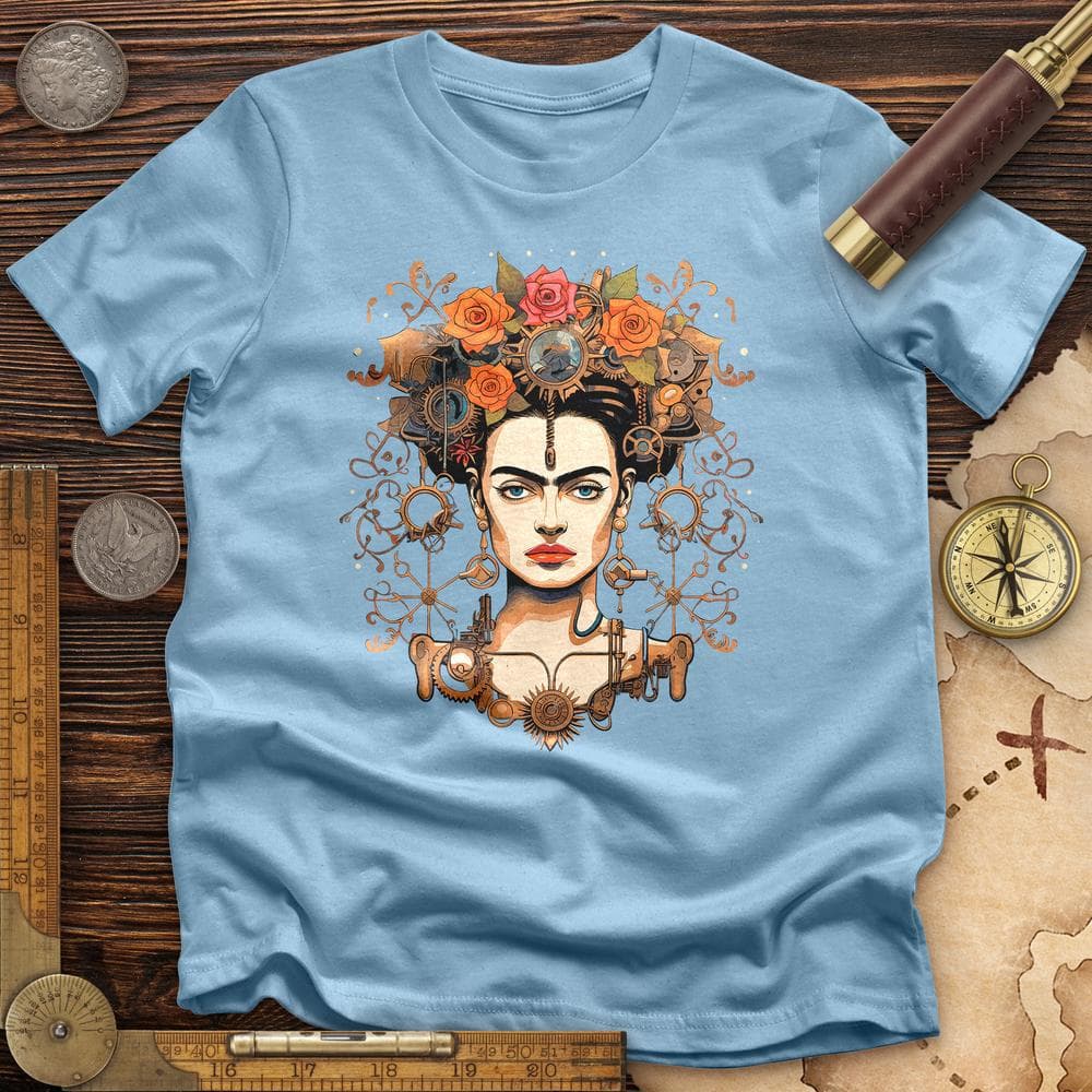 Frida Kahlo Steampunk T-Shirt Hoodie, Sweatshirt | ZylaModa.com (Image 5)