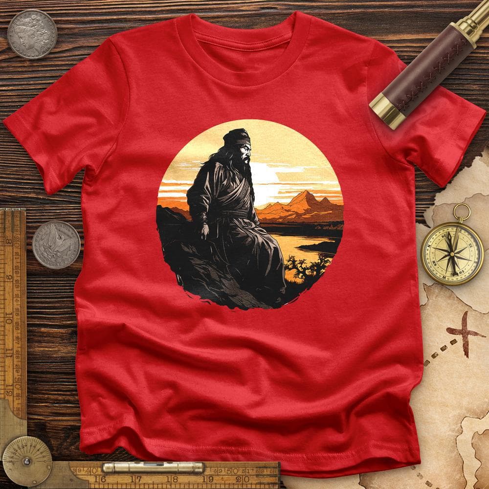 Genghis Khan Sunset T-Shirt Hoodie, Sweatshirt | ZylaModa.com (Image 1)