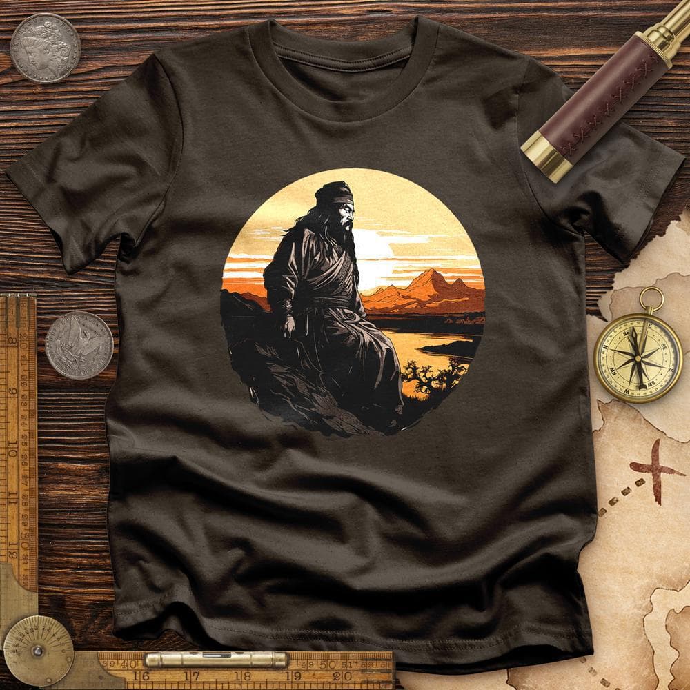 Genghis Khan Sunset T-Shirt Hoodie, Sweatshirt | ZylaModa.com (Image 3)