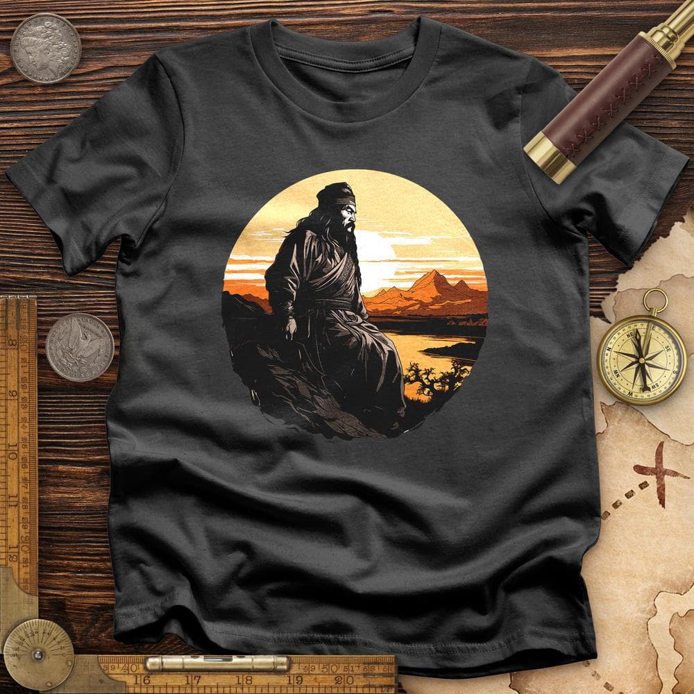 Genghis Khan Sunset T-Shirt Hoodie, Sweatshirt | ZylaModa.com (Image 2)