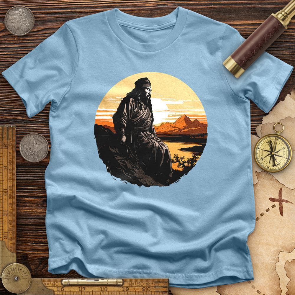 Genghis Khan Sunset T-Shirt Hoodie, Sweatshirt | ZylaModa.com (Image 4)