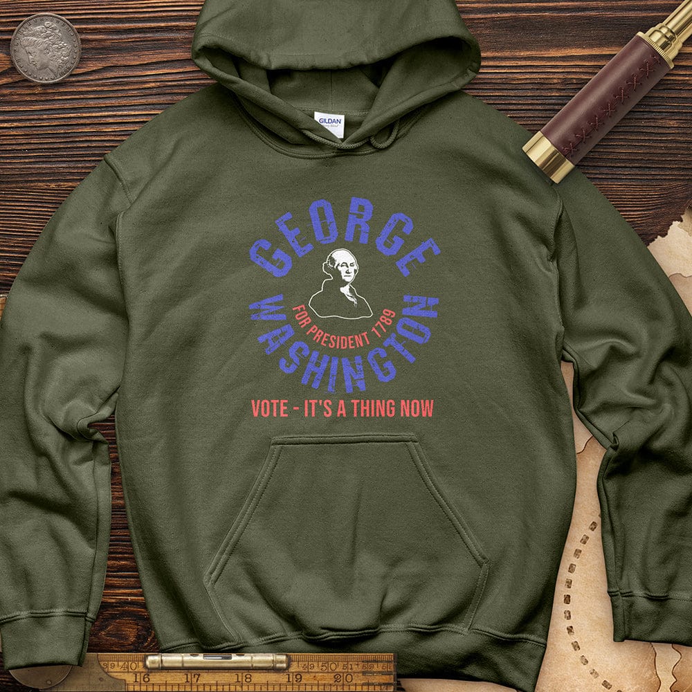 George Washington For President Hoodie T-Shirts, Sweatshirt | ZylaModa.com (Image 3)