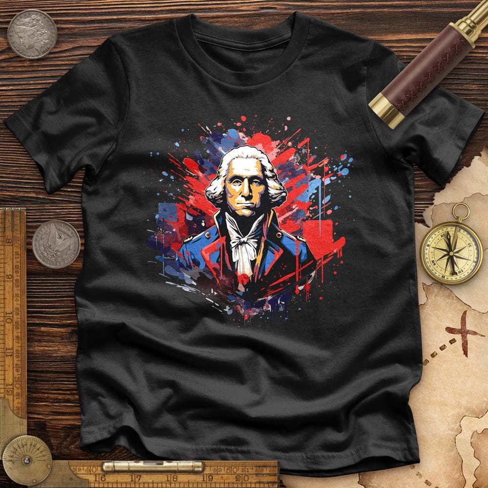 George Washington Premium Quality Tee Hoodie, Sweatshirt | ZylaModa.com (Image 3)