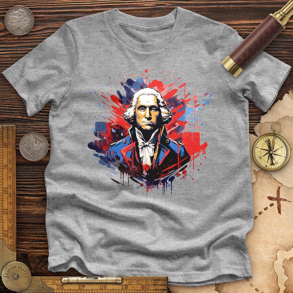 George Washington Premium Quality Tee Hoodie, Sweatshirt | ZylaModa.com (Image 1)