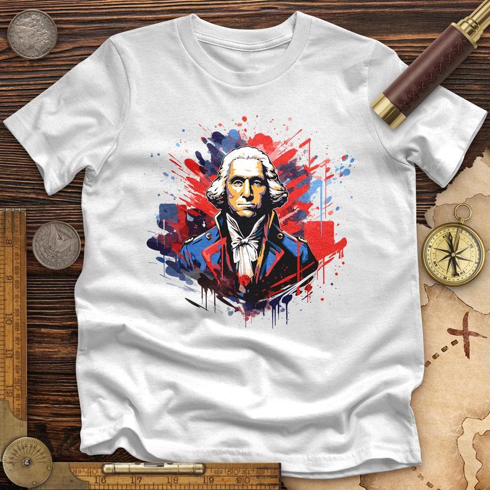 George Washington Premium Quality Tee Hoodie, Sweatshirt | ZylaModa.com (Image 2)