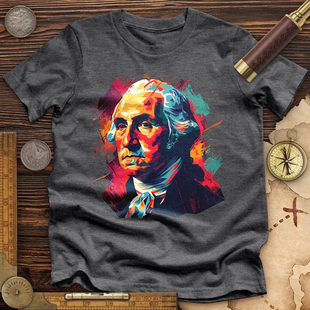 George Washington Vibrant Premium QualityTee T-Shirts, Hoodie, Sweatshirt | ZylaModa.com (Image 5)