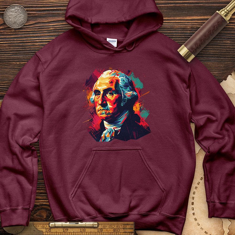 George Washington Vibrant Hoodie T-Shirts, Sweatshirt | ZylaModa.com (Image 3)