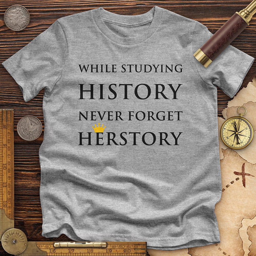 Herstory Premium Quality Tee Hoodie, Sweatshirt | ZylaModa.com (Image 2)