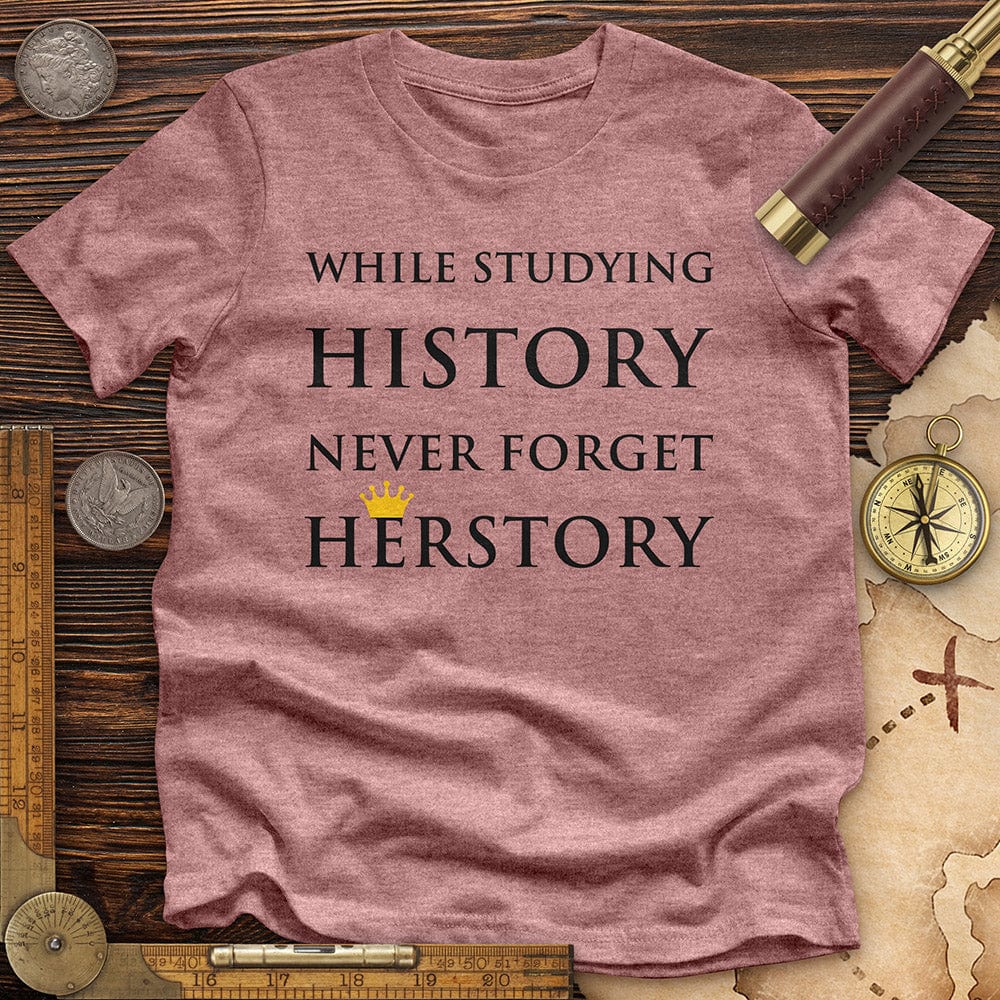 Herstory Premium Quality Tee Hoodie, Sweatshirt | ZylaModa.com (Image 1)