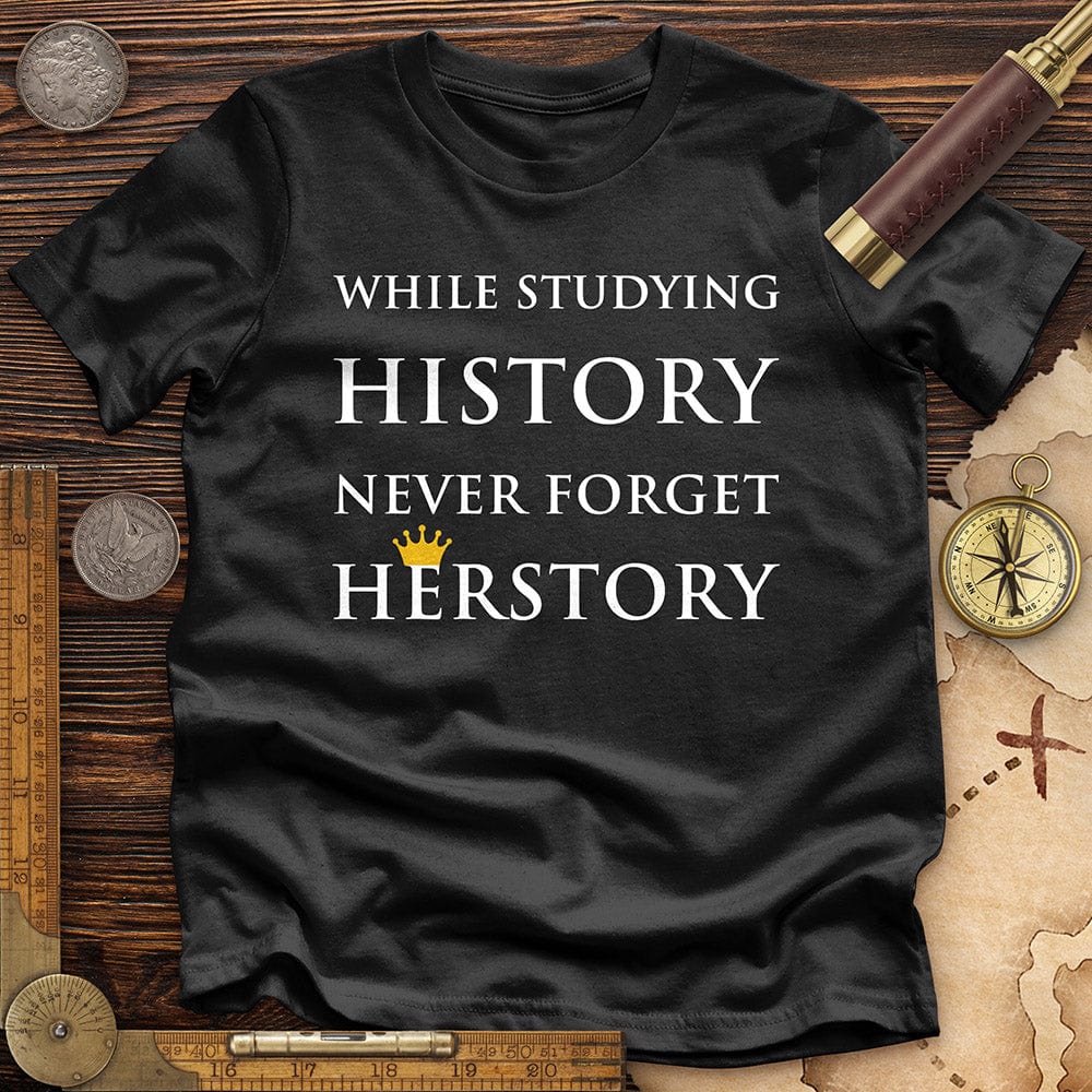 Herstory Premium Quality Tee Hoodie, Sweatshirt | ZylaModa.com (Image 3)
