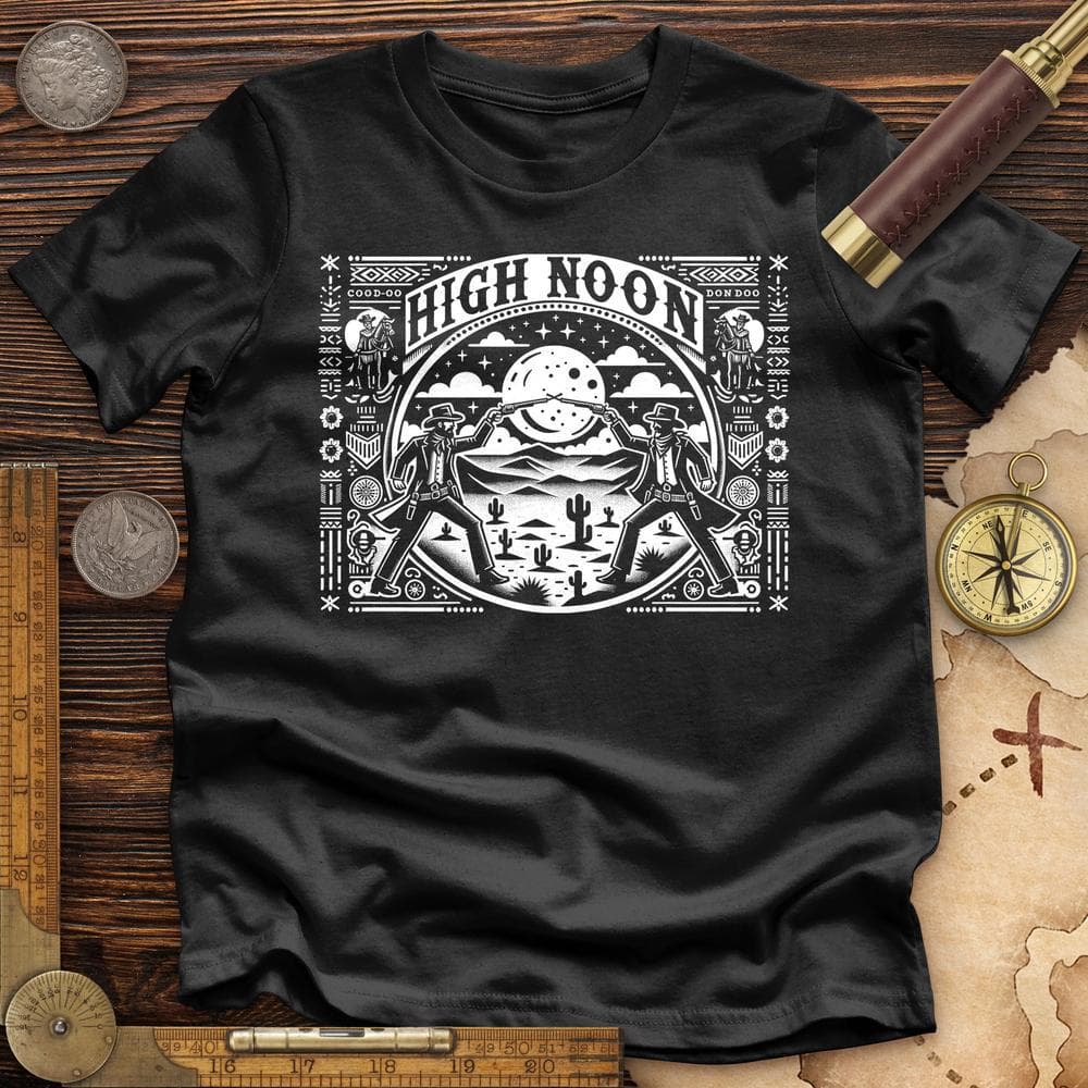 High Noon Showdown Premium Quality Tee Hoodie, Sweatshirt | ZylaModa.com (Image 2)