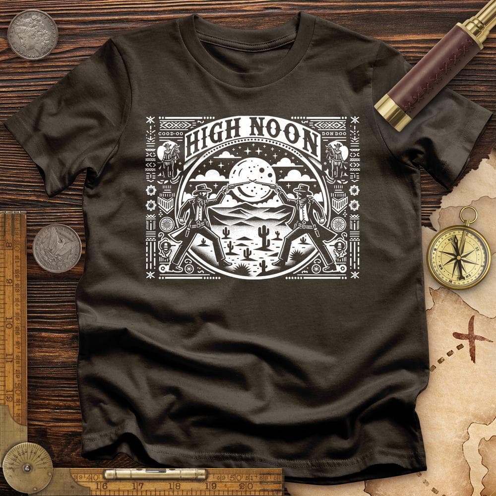 High Noon Showdown T-Shirt Hoodie, Sweatshirt | ZylaModa.com (Image 2)