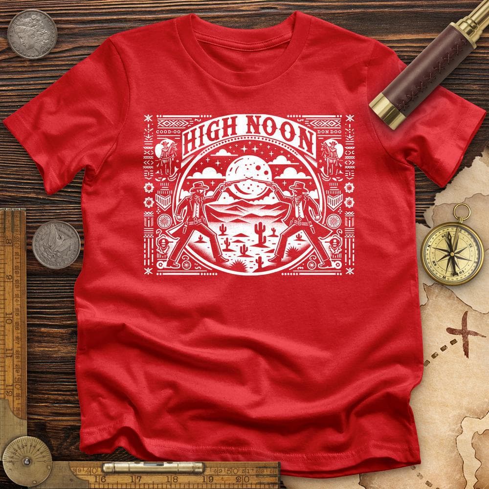 High Noon Showdown T-Shirt Hoodie, Sweatshirt | ZylaModa.com (Image 4)
