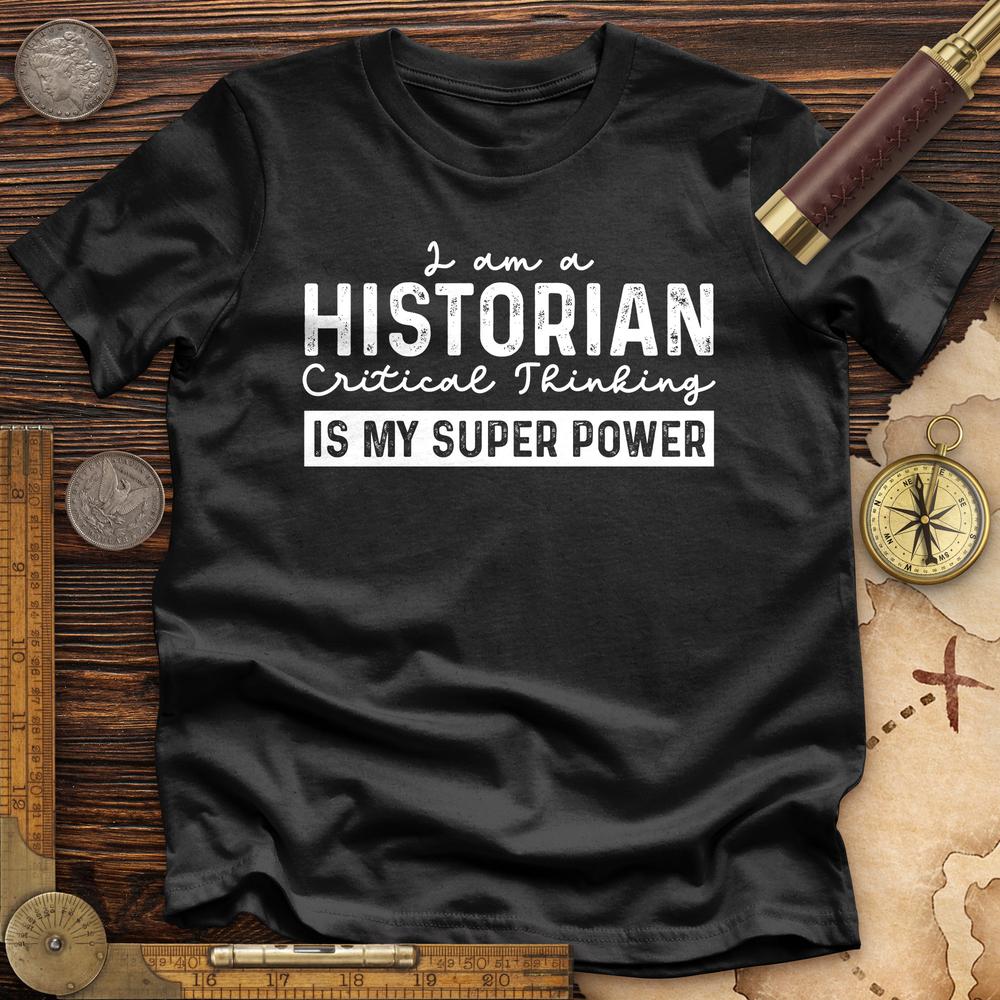 Historian Critical Thinking Premium Quality Tee Hoodie, Sweatshirt | ZylaModa.com (Image 3)