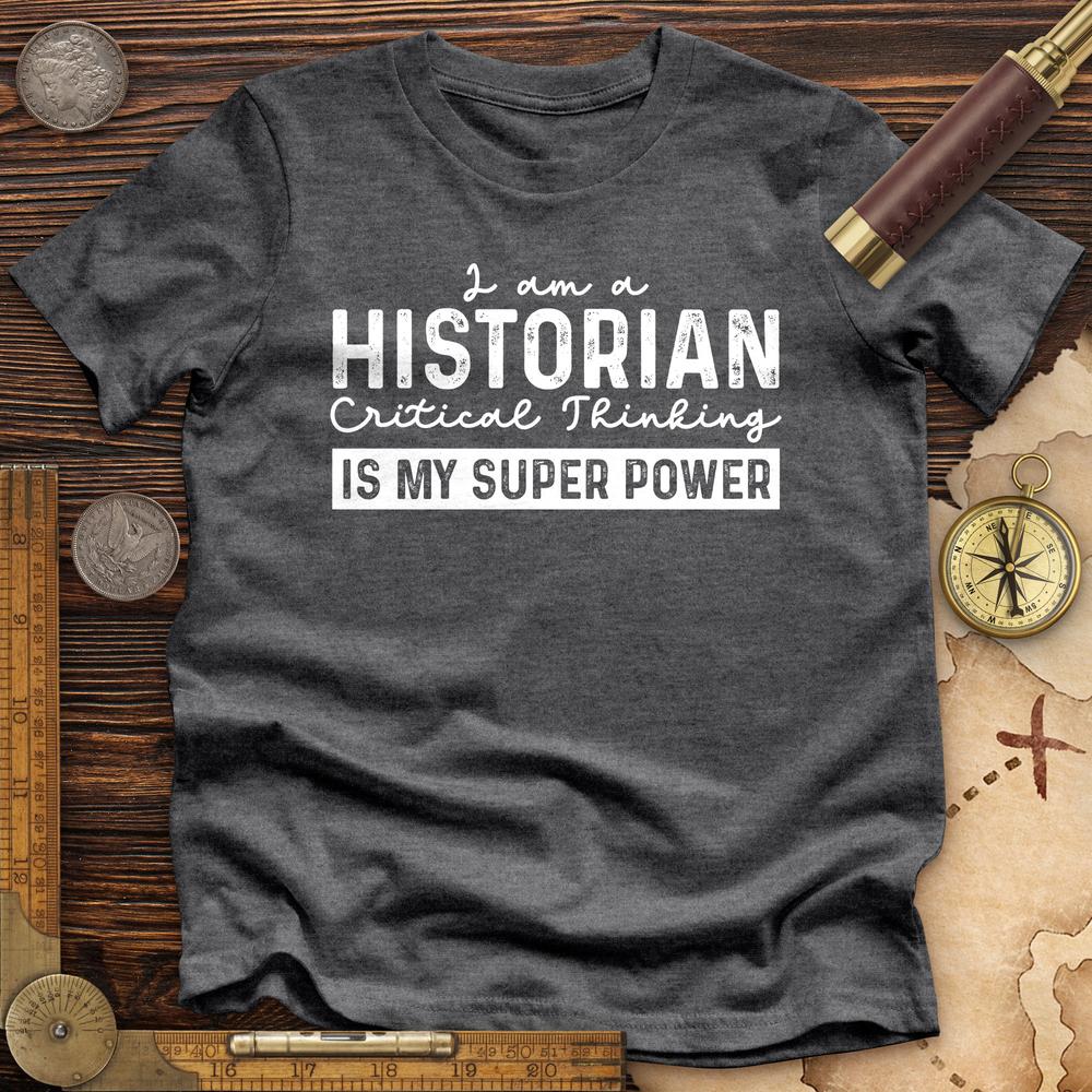 Historian Critical Thinking Premium Quality Tee Hoodie, Sweatshirt | ZylaModa.com (Image 4)