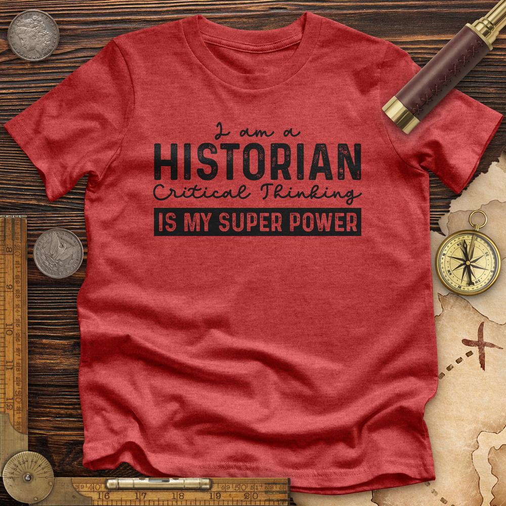 Historian Critical Thinking Premium Quality Tee Hoodie, Sweatshirt | ZylaModa.com (Image 5)