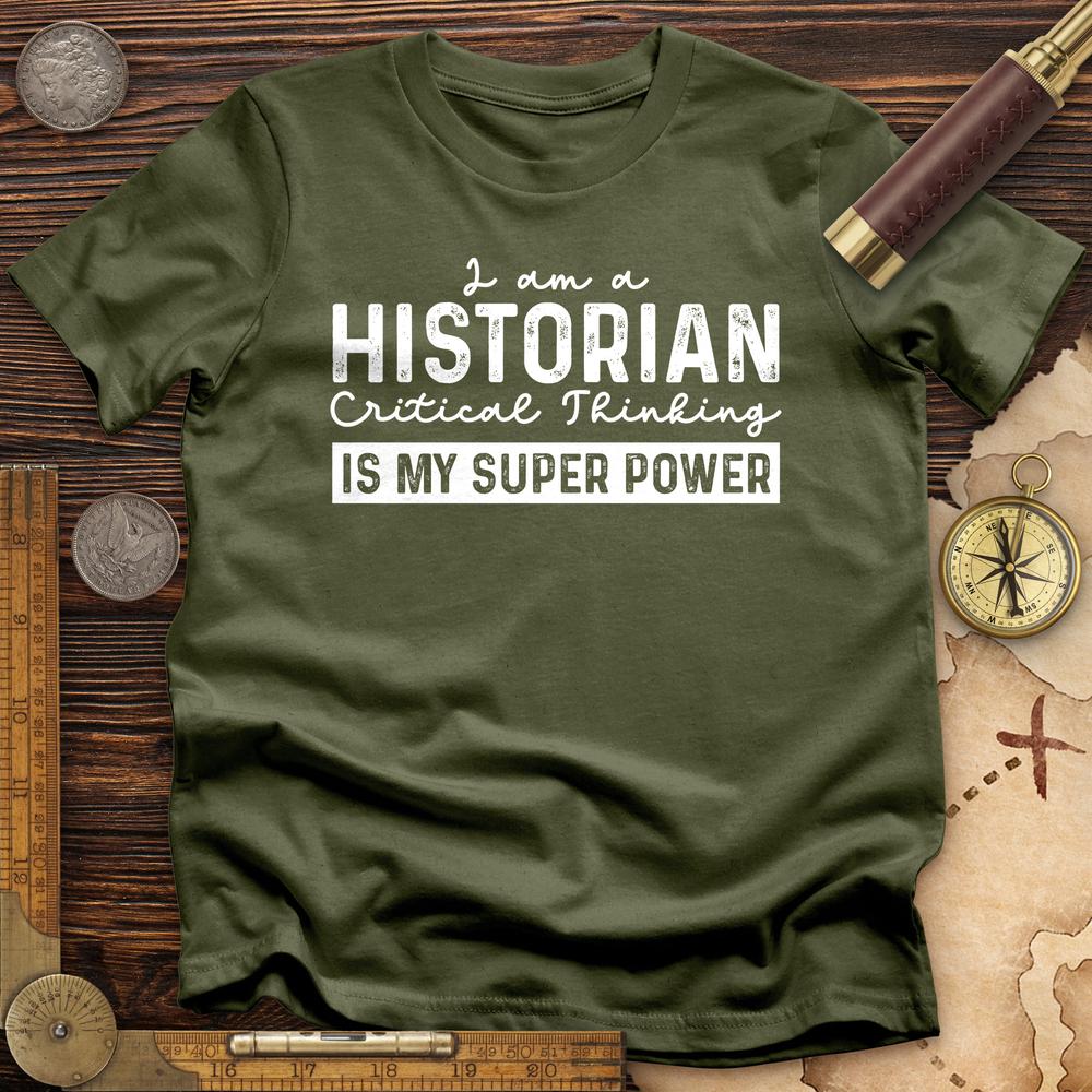 Historian Critical Thinking T-Shirt Hoodie, Sweatshirt | ZylaModa.com (Image 4)