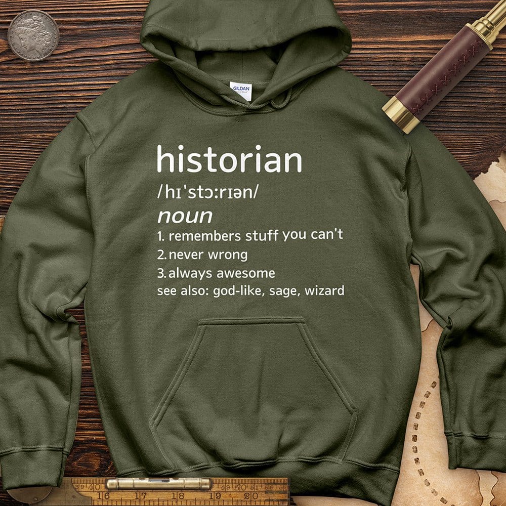 Historian Defined Hoodie T-Shirts, Sweatshirt | ZylaModa.com (Image 1)