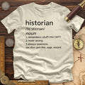 Historian Defined Premium Quality Tee Hoodie, Sweatshirt | ZylaModa.com (Image 1)