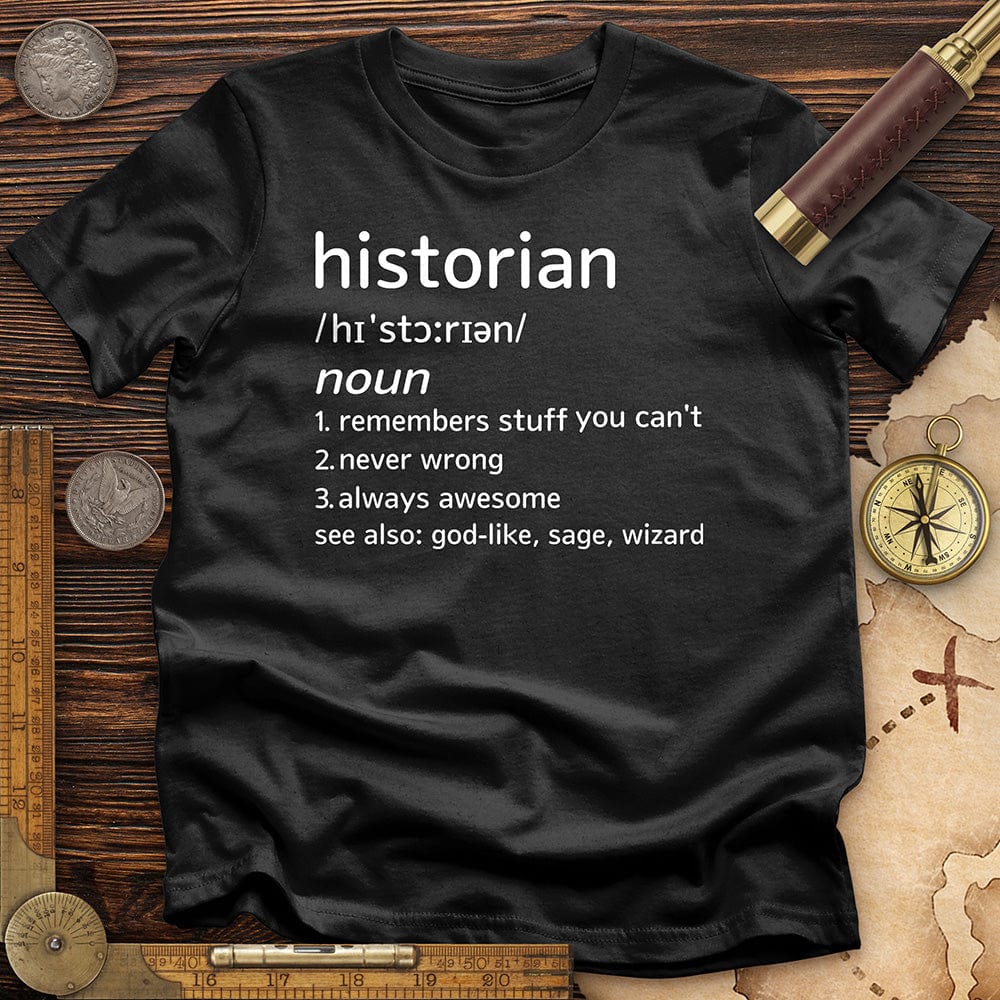 Historian Defined T-Shirt Hoodie, Sweatshirt | ZylaModa.com (Image 3)